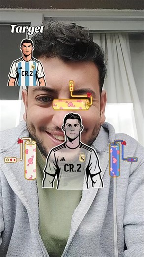 Cristiano Ronaldo coloring IQ 😱 #filter #challenge #game #tutorial #iq