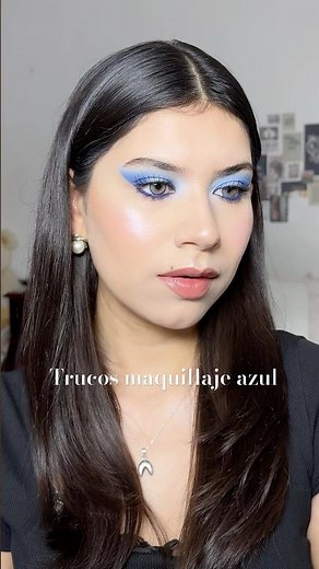 #Trucos #maquillaje #azul 💙#makeup #maquillajetutorial #maquillajetips #maquillajedeojos #tutorial
