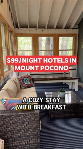 Escape to the Poconos this fall! 🍁 From romantic cabins to family resorts, Mount Pocono offers colorful forests, peaceful lakes, and crisp mountain air. Find top-rated stays with up to 45% off and enjoy the best of autumn in the mountains. 🏕️ Search and save on your Pocono getaway today! | Search Travel Offers