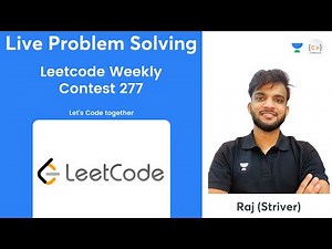 Leetcode Weekly Contest 277 | Live Solving | Striver