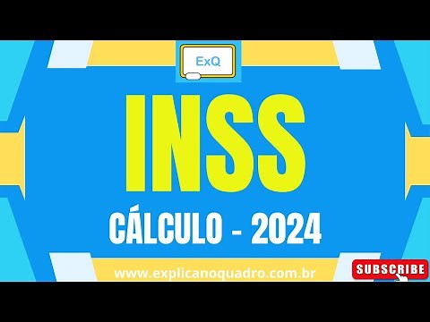 Cálculo INSS e IRRF (Atualizado 2024) - Parte I.