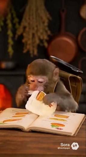 Too Hungry to Cook: Monkey Eats the Recipe