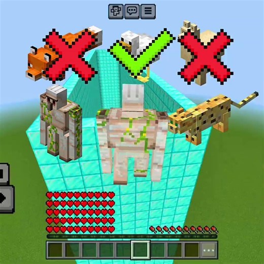 I Tested Dripstone on Every Mob 🤯💥 #shorts #minecraft #gaming #viral