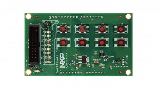 PCAL6416A 16-bit GPIO Arduino Shield Evaluation Board