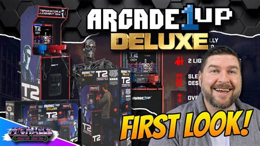 Arcade1Up Terminator 2 Deluxe First Look - All The Details!