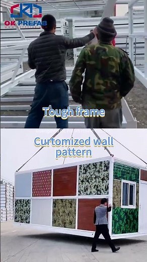 Unfolding the Future: Sturdy & Customizable Folding Container House #containerhouse #foldinghouse