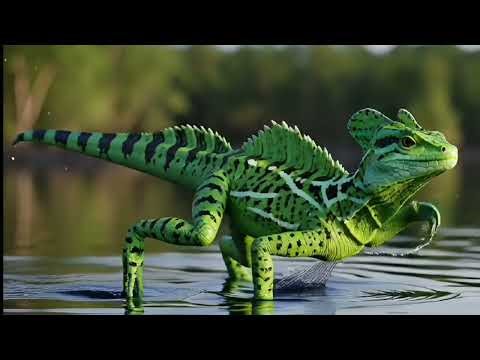 How the “Jesus Christ Lizard” Walks on Water! 🦎 | Amazing Basilisk Lizard Facts