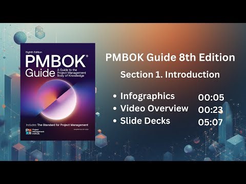 1 Introduction (PMBOK Guide 8th Edition)