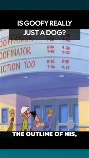 A Look On The Plus Side on Instagram: "Disney logic: Goofy is a dog who talks, wears clothes, and has a son named Max GOOF. Meanwhile, Pluto is also a dog but acts like... well, a dog. Mickey's best friends include both a talking dog person AND a regular dog pet. Make it make sense! 🤔⁣ ⁣ Also shoutout to An Extremely Goofy Movie for sneaking in a "Pup Fiction" reference because apparently everything in Goofy's world must be dog-themed. The animators really said "let's confuse an entire generati