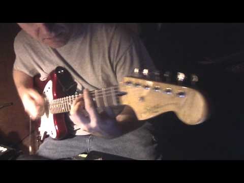 Squier Jazzmaster with ACTUAL SURF MUSIC played