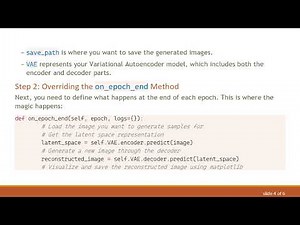 How to Create a Custom Keras Callback for Image Generation During VAE Training