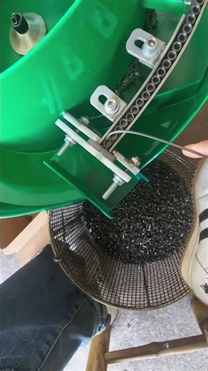 The screening process for substandard materials- Good tools and machinery make work easy