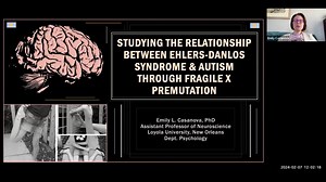 Studying the Relationship between Ehlers-Danlos Syndrome & Autism through Fragile X Premutation