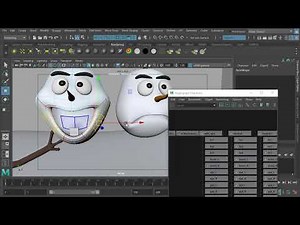 Maya入門 Week4 (3後半-11) 顔の表情　モデリング