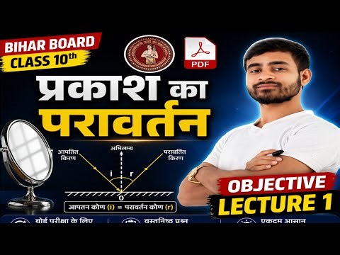 प्रकाश का परावर्तन | Reflection of Light | physics class-10th | Mcq objective 🔥 #curious Science