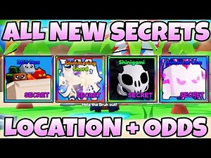 ALL NEW SECRET PETS in BGSI | Roblox Bubble Gum Simulator Infinity ♾️