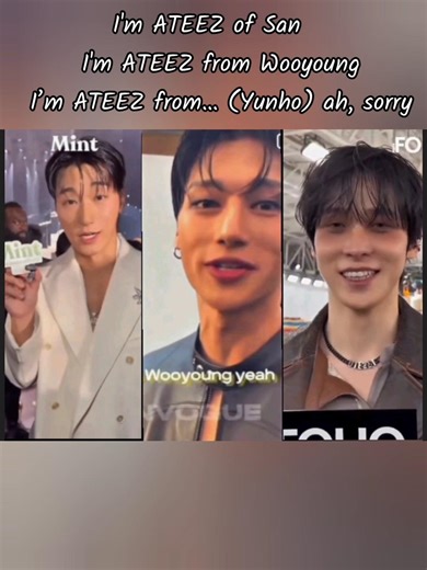 It will never not be funny when they make a mistake introducing themselves but they're so adorable