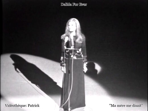 📺Télé Dimanche (21/12/1969)📺 💕 Dalida 💕 🎤Ma mère me disait🎤 | Star For-Ever Dalida