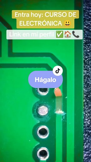 Está es tu oportunidad para aprender electrónica desde cero, inscríbete y empieza desde ya! CURSO DE ELECTRONICA para principiantes 🥳