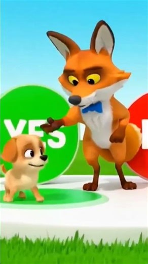 Yes or No Game 🦊 Is This Food Cold or Warm? | Fox Teacher Kids Learning Cartoon