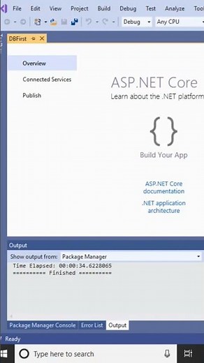 ✔️ Entity Framework Core Database First CRUD Operations in ASP.NET CORE Application