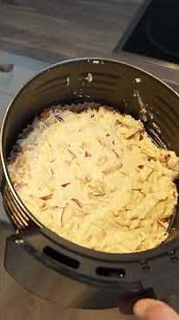 So schnell & einfach geht ein Apfelkuchen aus der Heißluftfritteuse!😍