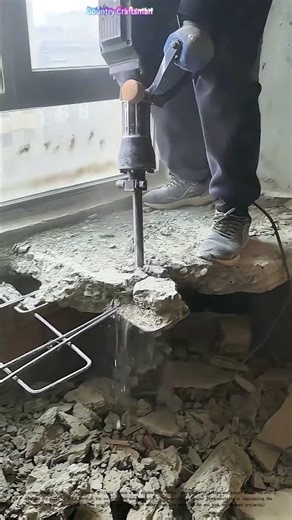 Drilling Down: How Workers Transform Window Spaces with Precision Tools