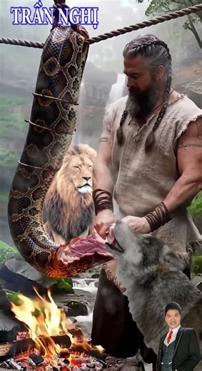 Mysterious Old-World Python Dish,@trannghivloger