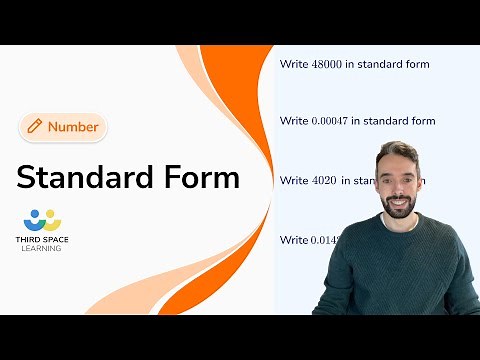 Standard Form | GCSE Maths | Third Space Learning
