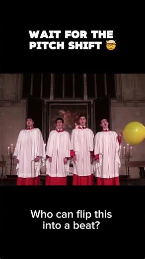 Vocal pitch effect, no plugin needed 😂 Sample this into dark drill beat. #sampling #typebeat #choir