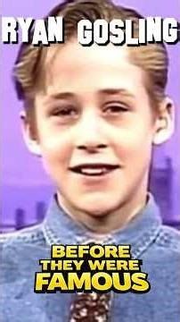 Ryan Gosling Before Fame He Was the “Least Talented Kid” on Disney