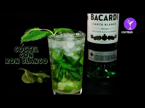 Como Preparar El MOJITO CUBANO - Cóctel Clásico Con Ron Fácil De Hacer En Casa