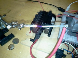 Flyback Plasma Speaker With 555