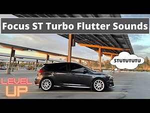 Driving With Turbo Flutter (compressor surge) Focus ST with True Vacuum Source!