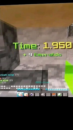 WORLD RECORD TIE ON MCPLAYHD #WR #Minecraft #bridging #mcplayhd #speedtelly #gaming