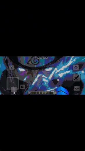 pixel art of Kakashi 📈 do not click the sound 🦴