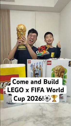 Come and Build LEGO x FIFA World Cup 2026!⚽️🏆