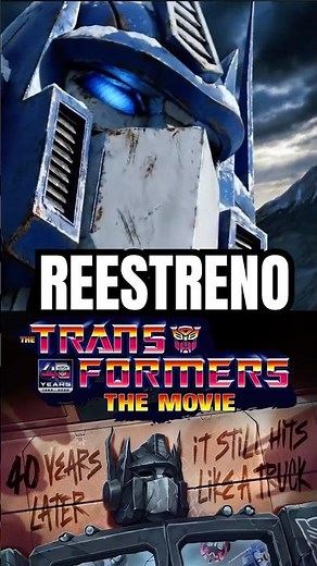 TRANSFORMERS The Movie 1986 40th Anniversary #transformers #transformersmovie #optimusprime #mega...