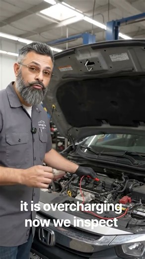 Honda Civic Alternator Overcharging – 15V+ Problem#automobile #mechanic #auto electric