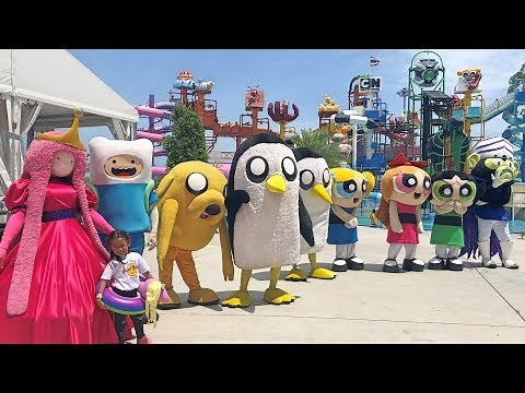 Cartoon Network Amazone Waterpark Thailand - Donna The Explorer