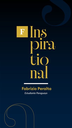Forbes Paraguay on Instagram: "#INSPIRATIONAL | Fabrizio Peralta y el proceso detrás del Global Student Prize 📌 El reconocimiento no llegó por casualidad: detrás hubo reflexión personal, ensayos sobre su historia y proyectos enfocados en ayudar a su comunidad. 🌎 En esta edición, Fabrizio cuenta cómo fue su proceso de postulación al Global Student Prize y por qué su objetivo va más allá de los logros personales: inspirar a otros jóvenes paraguayos a generar un cambio real. 🎥 Conocé su historia