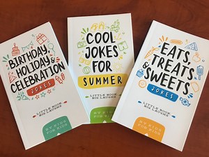 Kids helping kids through new joke books that help families pay for child medical expenses