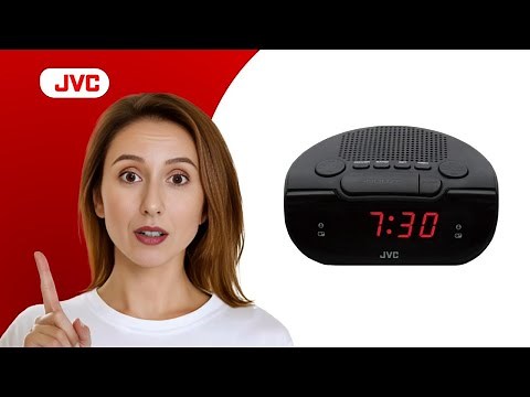 How to set the time on your JVC RA-F120B radio