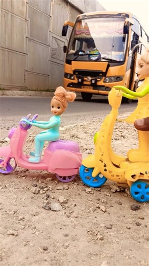 Remote Control Scooty Girl And Monkey Scooter Unboxing And Testing Short ||