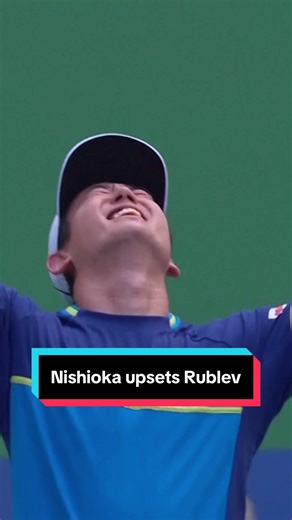 Yoshihito Nishioka Shocks Andrey Rublev at Shanghai