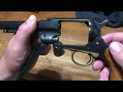 Remington 1858 new army cylinder removal.