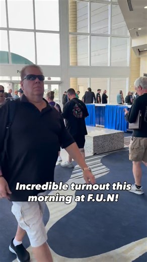 Dean Kinzer on Instagram: "The line says it all. 🏛️ The FUN Coin Show is buzzing, and it’s incredible to see so many people excited about history you can actually hold. This is what the hobby is about—community, curiosity, and sharing stories across generations. If you’ve ever thought about getting into coins (or getting back into them), come be part of it. There’s room for everyone here. Hope to see you on the floor 👋"