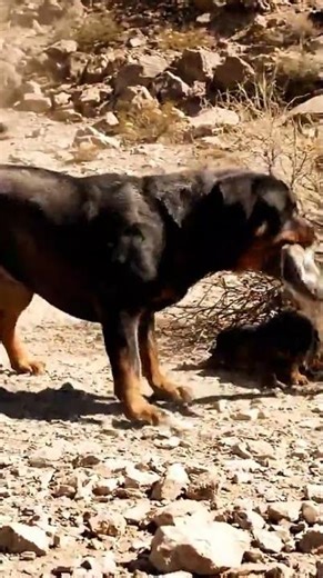 Can This Brave Dog Save Her Puppies from a Snake? An Unexpected Ending! ________