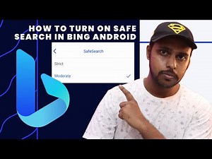 How to turn on safe search in bing android | turn on safe search on bing mobile