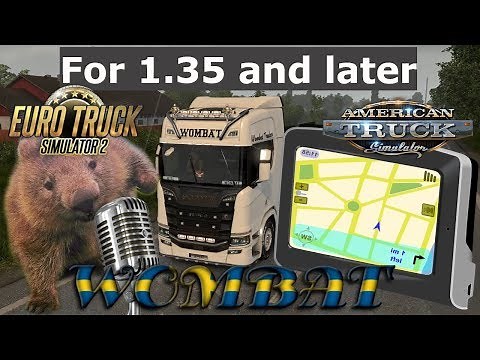 ETS2 & ATS 1.35 - How to make your own GPS navigation voice mod